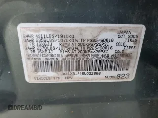 2006 Mitsubishi Outlander LS with VIN JA4LX31F46U022866, listed as a Copart auction lot 77914184 with 152,173 mi miles and Salvage Title. Bid and sale history available at carsss.com. Image 14.