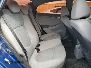 2015 Hyundai Accent GLS with VIN KMHCT4AE3FU927447, listed as a Copart auction lot 48781445 with 142,161 mi miles and Salvage Title. Bid and sale history available at carsss.com. Image 10.