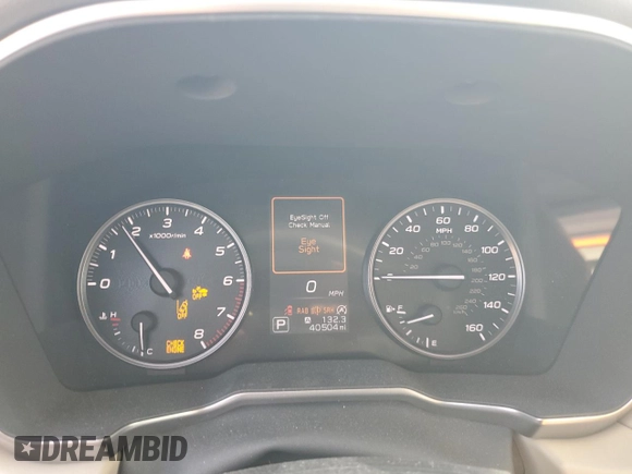 2020 Subaru Legacy Limited with VIN 4S3BWAN61L3008346, listed as a Copart auction lot 57170125 with 40,504 mi miles and Salvage title. Bid and sale history available at DreamBid. Image 9.