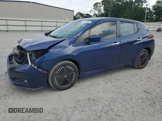 2024 Nissan LEAF SV Plus z VIN 1N4CZ1CV3RC552187, wystawiony jako Copart lot #54151085 z przebiegiem 14 186 mil mil oraz Szkody całkowita. Historia ofert i sprzedaży dostępna na DreamBid. Obrazek 1.