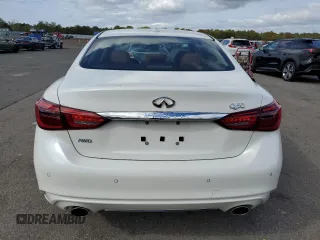 2024 Infiniti Q50 Luxe with VIN JN1EV7BR3RM631281, listed as a Copart auction lot 72021944 with 3,994 mi miles and Salvage Title. Bid and sale history available at DreamBid. Image 6.