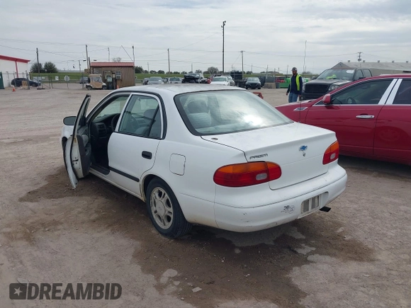 1999 Chevrolet Prizm z VIN 1Y1SK5487XZ439374, wystawiony jako IAAI lot #41746472 z przebiegiem 152 674 mil mil oraz . Historia ofert i sprzedaży dostępna na DreamBid. Obrazek 3.