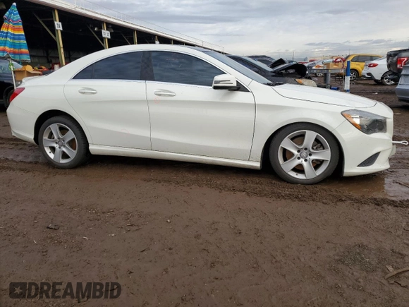 2016 Mercedes-Benz CLA with VIN WDDSJ4EBXGN366820, listed as a Copart auction lot 72882702 with 59,164 mi miles. Bid and sale history available at carsss.com. Image 4.
