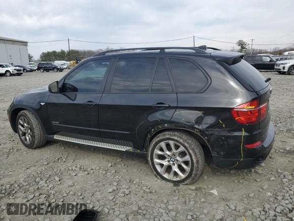 2013 BMW X5 xDrive35i with VIN 5UXZV4C53D0B03752, listed as a Copart auction lot 49836235 with 115,355 mi miles and Salvage Title. Bid and sale history available at carsss.com. Image 2.