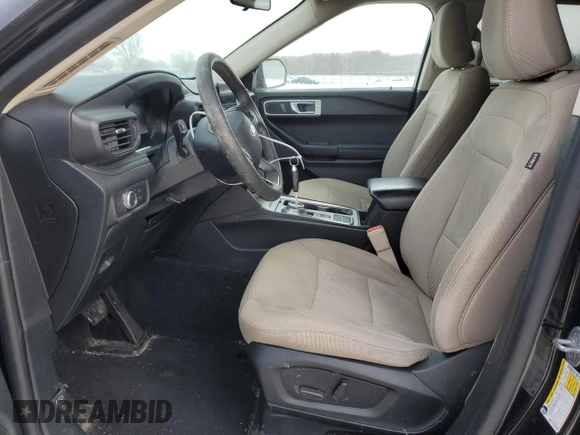 2021 Ford Explorer with VIN 1FMSK7BH6MGA11771, listed as a Copart auction lot 42399355 with 81,567 mi miles and Salvage Title. Bid and sale history available at carsss.com. Image 7.