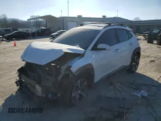2021 Hyundai Kona Ultimate with VIN KM8K5CA57MU634082, listed as a Copart auction lot 88089035 with 94,263 mi miles and Salvage Title. Bid and sale history available at carsss.com. Image 1.