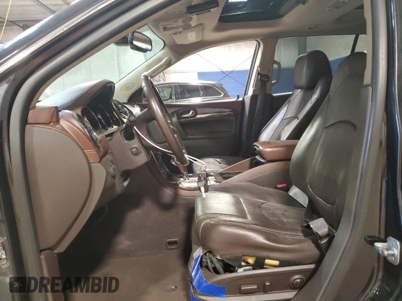 2014 Buick Enclave Premium with VIN 5GAKVCKD8EJ368053, listed as a Copart auction lot 54732915 with 116,793 mi miles and Salvage Title. Bid and sale history available at DreamBid. Image 7.