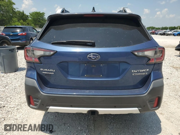 2020 Subaru Outback Touring XT with VIN 4S4BTGPD3L3168229, listed as a Copart auction lot 60476405 with 84,912 mi miles and Salvage title. Bid and sale history available at DreamBid. Image 6.