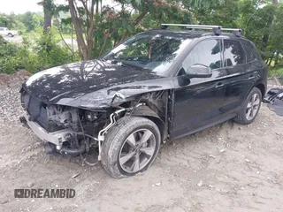 2020 Audi Q5 Premium with VIN WA1ANAFY6L2105007, listed as a IAAI auction lot 42400742 with 43,916 mi miles and . Bid and sale history available at DreamBid. Image 2.
