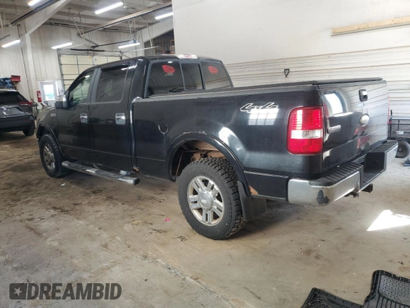 2007 Ford F-150 XLT with VIN 1FTPW14V87KC84646, listed as a Copart auction lot 50005405 with 118,952 mi miles and Salvage Title. Bid and sale history available at carsss.com. Image 2.
