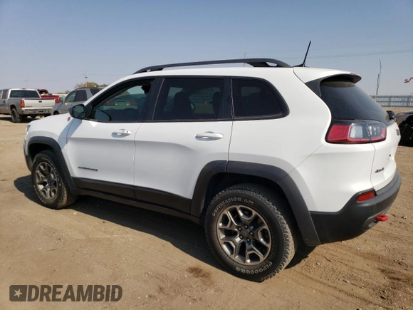 2020 Jeep Cherokee Trailhawk Elite z VIN 1C4PJMBN3LD537812, wystawiony jako Copart lot #73635994 z przebiegiem 43 496 mil mil oraz Czysty tytuł • Clean title. Historia ofert i sprzedaży dostępna na DreamBid. Obrazek 2.