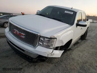 2011 GMC Sierra 1500 SLE with VIN 3GTP1VE08BG360861, listed as a Copart auction lot 47107255 with 132,993 mi miles and Salvage Title. Bid and sale history available at carsss.com. Image 1.
