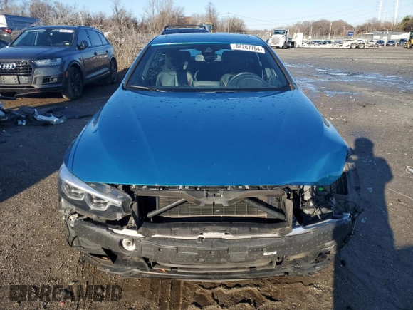 2019 BMW 4 Series 430i xDrive with VIN WBA4J3C58KBL08349, listed as a Copart auction lot 84267764 with 79,670 mi miles and Salvage Title. Bid and sale history available at DreamBid. Image 5.