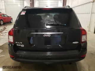 2014 Jeep Compass Latitude with VIN 1C4NJDEB6ED648267, listed as a Copart auction lot 48865825 with 146,244 mi miles and Salvage Title. Bid and sale history available at carsss.com. Image 6.