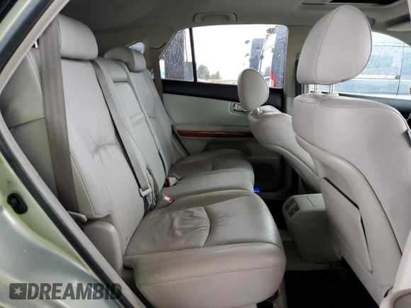 2008 Lexus RX 400h with VIN JTJGW31U582006809, listed as a Copart auction lot 48992435 with 145,563 mi miles and Salvage Title. Bid and sale history available at DreamBid. Image 10.