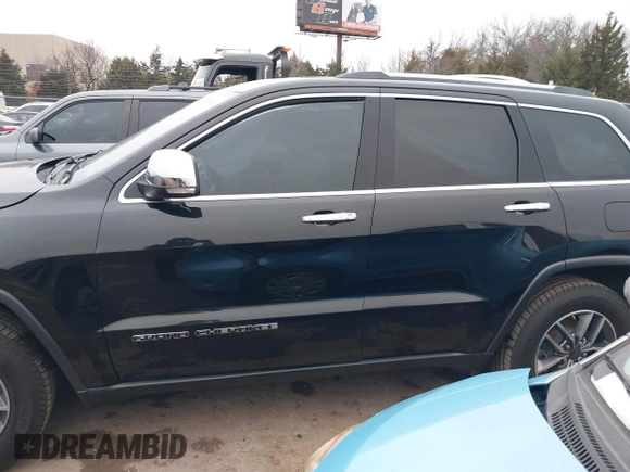 2020 Jeep Grand Cherokee Limited X with VIN 1C4RJEBG8LC265778, listed as a IAAI auction lot 41525319 with 119,992 mi miles. Bid and sale history available at carsss.com. Image 14.