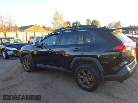 2023 Toyota RAV4 Hybrid XLE with VIN 2T3UWRFV1PW185916, listed as a IAAI auction lot 40877774 with 88,564 mi miles. Bid and sale history available at carsss.com. Image 14.