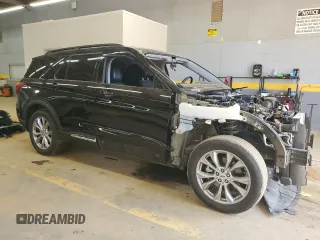 2023 Ford Explorer XLT with VIN 1FMSK7DH5PGA99911, listed as a Copart auction lot 51070835 with 45,698 mi miles and Salvage Title. Bid and sale history available at carsss.com. Image 4.
