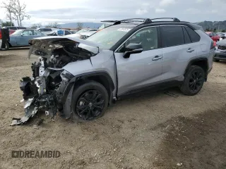2024 Toyota RAV4 Hybrid XSE with VIN JTME6RFV1RD558568, listed as a Copart auction lot 47813575 with 12,382 mi miles and Salvage Title. Bid and sale history available at DreamBid. Image 1.