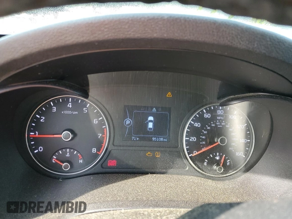 2018 Kia Optima S with VIN 5XXGT4L33JG245426, listed as a Copart auction lot 53993875 with 95,108 mi miles and Salvage title. Bid and sale history available at DreamBid. Image 9.