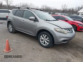 2011 Nissan Murano SL with VIN JN8AZ1MU1BW066526, listed as a IAAI auction lot 41495311 with 172,714 mi miles and . Bid and sale history available at DreamBid. Image 1.