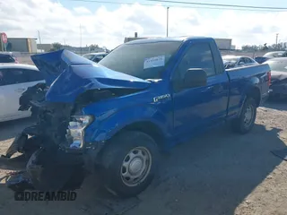 2018 Ford F-150 XL with VIN 1FTMF1CB7JFD79550, listed as a IAAI auction lot 41156870 with 72,629 mi miles and . Bid and sale history available at DreamBid. Image 17.