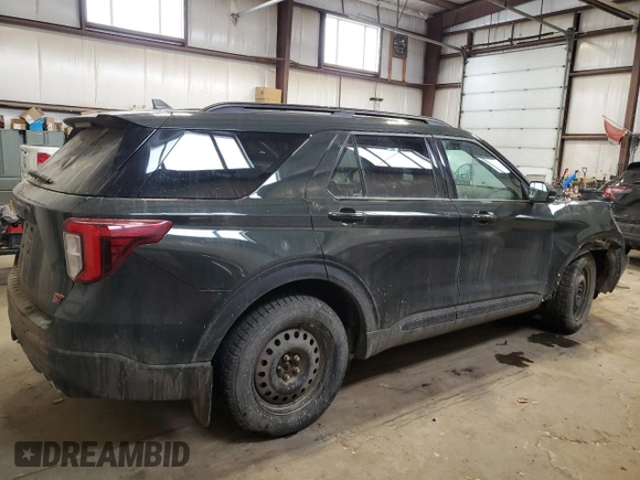 2022 Ford Explorer ST z VIN 1FM5K8GC2NGC27473, wystawiony jako Copart lot #49190175 z przebiegiem 28 611 mil mil oraz Nie do naprawy • Non repairable. Historia ofert i sprzedaży dostępna na DreamBid. Obrazek 3.