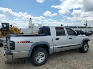 2008 Dodge Dakota with VIN 1D7HW78N58S550147, listed as a Copart auction lot 58793855 with 126,970 mi miles and Salvage title. Bid and sale history available at DreamBid. Image 3.