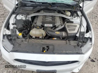 2016 Ford Mustang GT Premium z VIN 1FATP8FF0G5209048, wystawiony jako Copart lot #55021455 z przebiegiem 61 503 mil mil oraz Szkoda całkowita • Salvage title. Historia ofert i sprzedaży dostępna na DreamBid. Obrazek 11.
