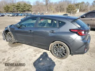 2024 Subaru Impreza Sport with VIN JF1GUAFC9R8308492, listed as a Copart auction lot 44673045 with 13,972 mi miles and Salvage Title. Bid and sale history available at carsss.com. Image 2.