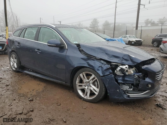 2015 Volvo V60 T5 Drive-E Premier with VIN YV126MEB4F1194022, listed as a Copart auction lot 83456604 with 97,650 mi miles and Salvage Title. Bid and sale history available at carsss.com. Image 4.