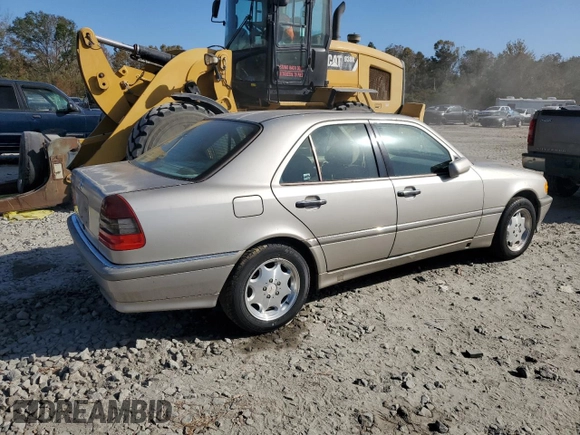 1998 Mercedes-Benz C 230/260/280/320 with VIN WDBHA23G8WA620777, listed as a Copart auction lot 77751154 with 144,032 mi miles and Salvage Title. Bid and sale history available at carsss.com. Image 3.