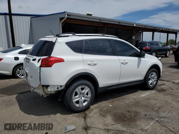 2015 Toyota RAV4 LE z VIN JTMBFREV6FD149627, wystawiony jako Copart lot #55961285 z przebiegiem 116 201 mil mil oraz Szkoda całkowita • Salvage title. Historia ofert i sprzedaży dostępna na DreamBid. Obrazek 3.