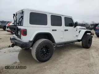 2018 Jeep Wrangler Unlimited Rubicon z VIN 1C4HJXFN5JW198679, wystawiony jako Copart lot #46164715 z przebiegiem 103 795 mil mil oraz Szkoda całkowita • Salvage title. Historia ofert i sprzedaży dostępna na DreamBid. Obrazek 3.