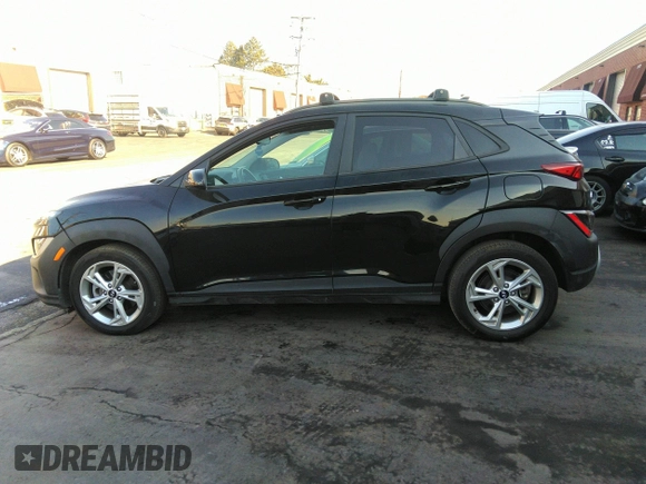 2023 Hyundai Kona SEL with VIN KM8K3CAB2PU949615, listed as a IAAI auction lot 41377088 with 38,639 mi miles and . Bid and sale history available at carsss.com. Image 14.