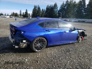 2023 Acura TLX Type S with VIN 19UUB7F06PA001753, listed as a Copart auction lot 48762215 with 30,879 mi miles and Salvage Title. Bid and sale history available at carsss.com. Image 3.