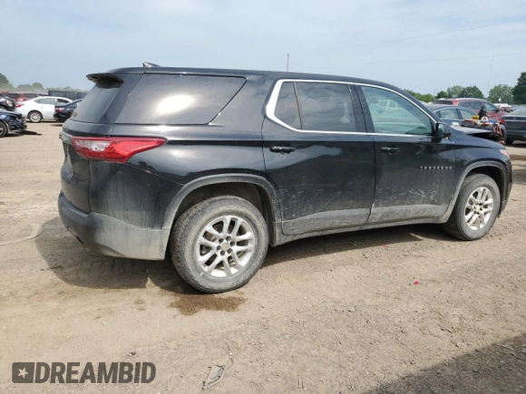 2019 Chevrolet Traverse LS with VIN 1GNERFKW7KJ315897, listed as a Copart auction lot 59715784 with 102,830 mi miles and Salvage Title. Bid and sale history available at carsss.com. Image 3.