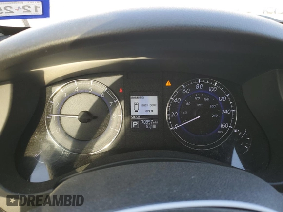 2016 Infiniti QX50 with VIN JN1BJ0RPXGM232164, listed as a Copart auction lot 48797335 with 70,997 mi miles and Salvage Title. Bid and sale history available at carsss.com. Image 9.
