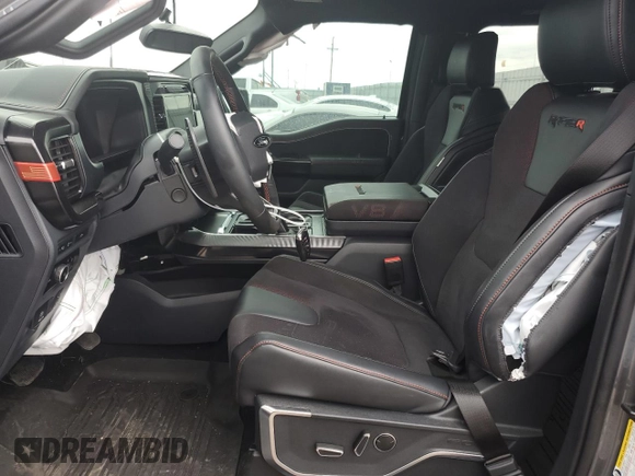 2024 Ford F-150 Raptor with VIN 1FTFW1RJ1RFA50667, listed as a Copart auction lot 59124614 with 1,641 mi miles and Salvage Title. Bid and sale history available at DreamBid. Image 7.