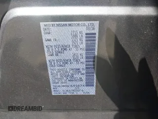 2016 Nissan Pathfinder Platinum with VIN 5N1AR2MM0GC645674, listed as a IAAI auction lot 42070490 with Not Provided miles. Bid and sale history available at carsss.com. Image 9.