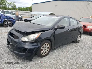 2012 Hyundai Accent GLS z VIN KMHCT4AEXCU041024, wystawiony jako Copart lot #54057455 z przebiegiem 219 530 mil mil oraz Szkody całkowita. Historia ofert i sprzedaży dostępna na DreamBid. Obrazek 1.