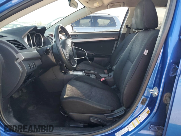 2010 Mitsubishi Lancer ES with VIN JA32U2FU0AU024052, listed as a Copart auction lot 71969604 with 182,919 mi miles and Salvage Title. Bid and sale history available at carsss.com. Image 7.