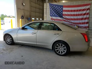 2014 Cadillac CTS Luxury AWD with VIN 1G6AX5S38E0130350, listed as a Copart auction lot 56565825 with 167,699 mi miles and Salvage title. Bid and sale history available at DreamBid. Image 2.