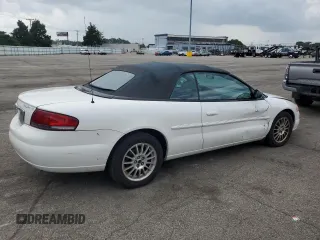 2004 Chrysler Sebring LXi with VIN 1C3EL55R94N276546, listed as a Copart auction lot 63691475 with 122,628 mi miles and Salvage title. Bid and sale history available at DreamBid. Image 3.