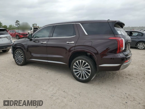 2023 Hyundai Palisade Calligraphy z VIN KM8R74GE9PU610179, wystawiony jako Copart lot #51637325 z przebiegiem 20 473 mil mil oraz Szkoda całkowita • Salvage title. Historia ofert i sprzedaży dostępna na DreamBid. Obrazek 2.