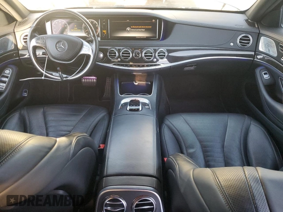 2016 Mercedes-Benz S 550 with VIN WDDUG8CBXGA212892, listed as a Copart auction lot 43206735 with 75,907 mi miles and Salvage Title. Bid and sale history available at carsss.com. Image 8.