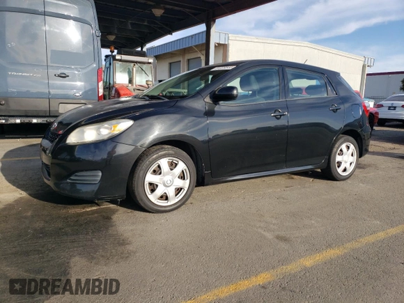 2009 Toyota Matrix with VIN 2T1KU40E29C123012, listed as a Copart auction lot 81325544 with 156,160 mi miles and Clean Title. Bid and sale history available at DreamBid. Image 1.