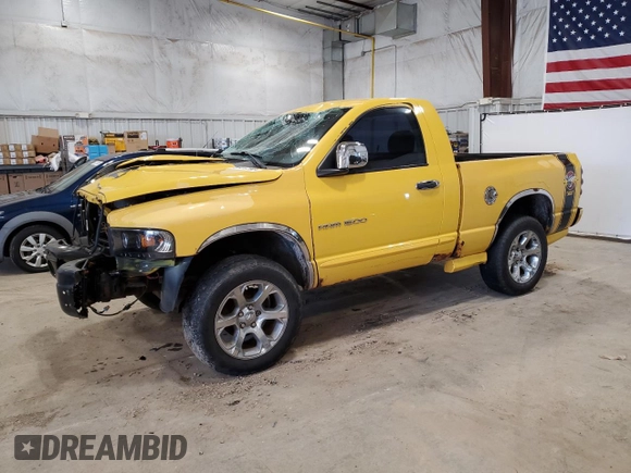 2005 Dodge 1500 SLT with VIN 1D7HU16D95J534886, listed as a Copart auction lot 53417395 with 135,705 mi miles and Clean Title. Bid and sale history available at DreamBid. Image 1.
