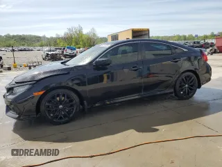 2020 Honda Civic Si z VIN 2HGFC1E50LH705135, wystawiony jako Copart lot #54189225 z przebiegiem 75 770 mil mil oraz Szkody całkowita. Historia ofert i sprzedaży dostępna na DreamBid. Obrazek 1.