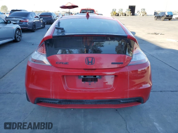2014 Honda CR-Z with VIN JHMZF1D41ES002066, listed as a Copart auction lot 77910164 with Not Provided miles and Salvage Title. Bid and sale history available at DreamBid. Image 6.